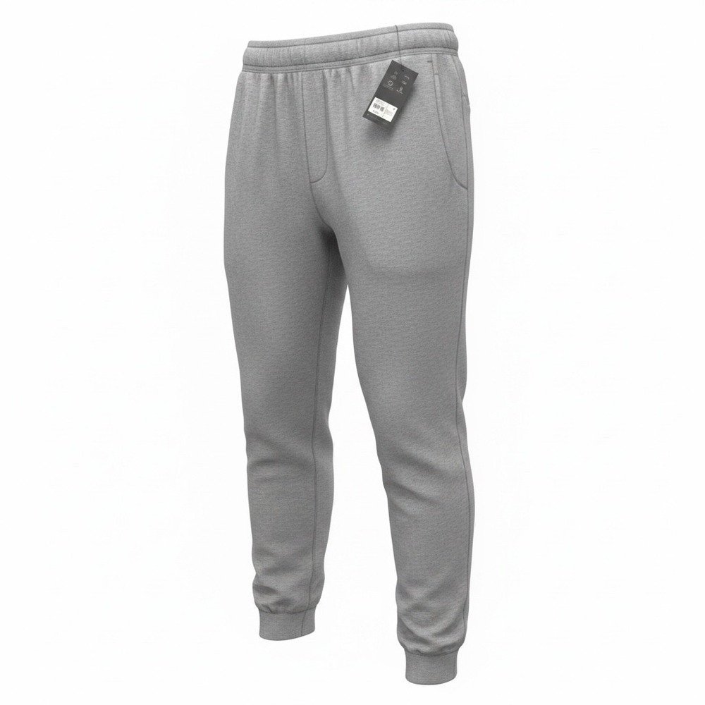 VRST Mens Pinnacle Fleece Jogger Mid Grey Heather XXL MAX243307 NEW